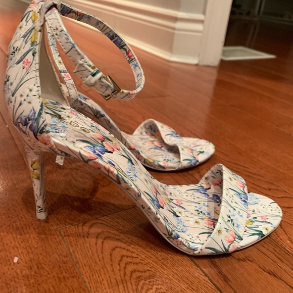 Aldo floral comfy high heel sandals - Picture 9 of 11